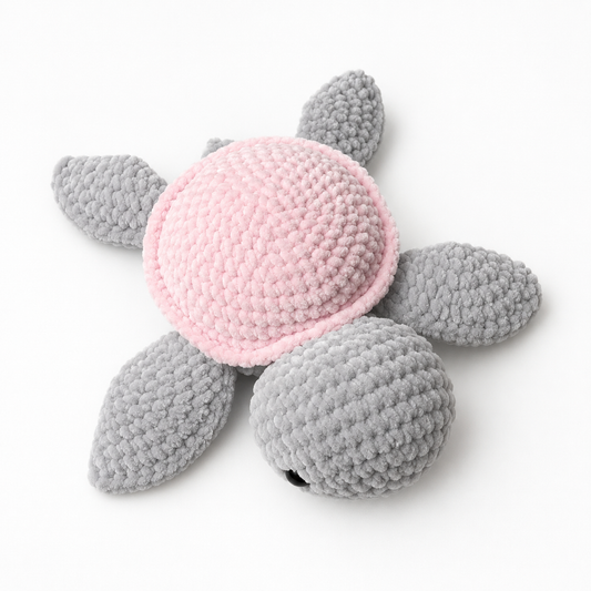 Crochet Sea Turtle Pattern PDF, Plush Turtle Amigurumi Pattern