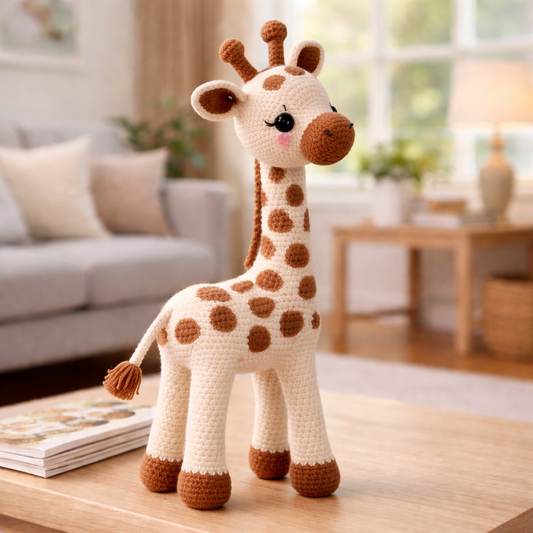 Amigurumi Giraffe Crochet Pattern PDF – Digital Download