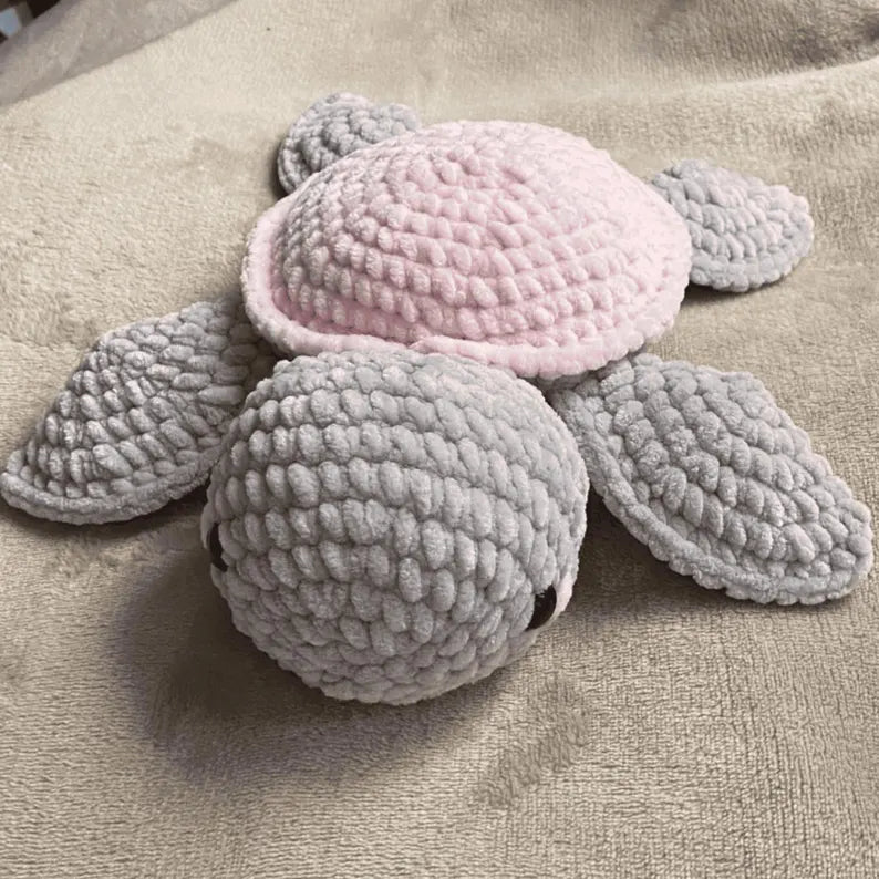 Crochet Sea Turtle Pattern PDF, Plush Turtle Amigurumi Pattern
