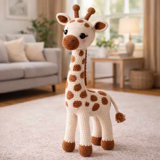 Amigurumi Giraffe Crochet Pattern PDF – Digital Download